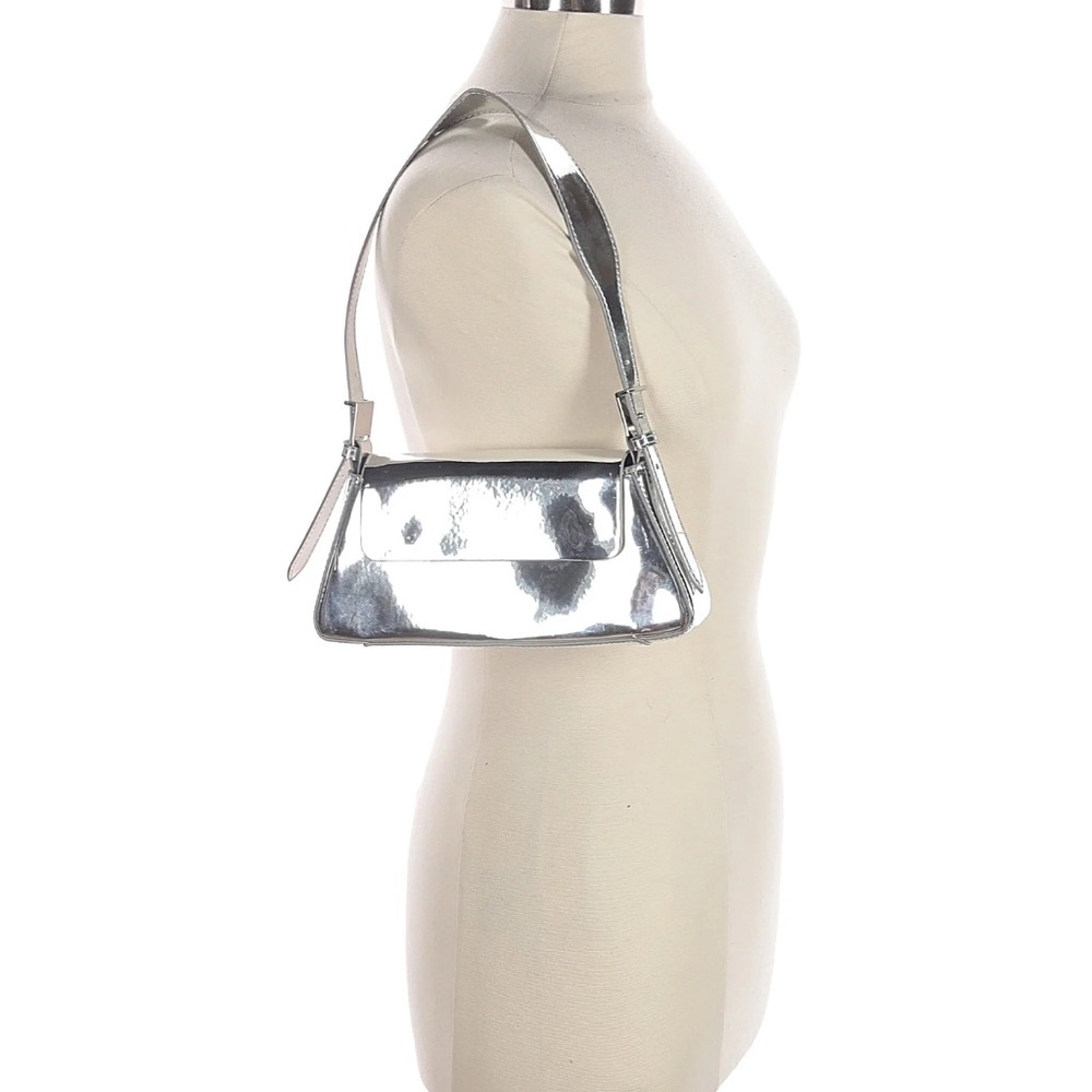 Zara Metallic Shoulder Bag